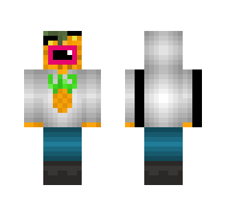 Has clothes on (pineapple)