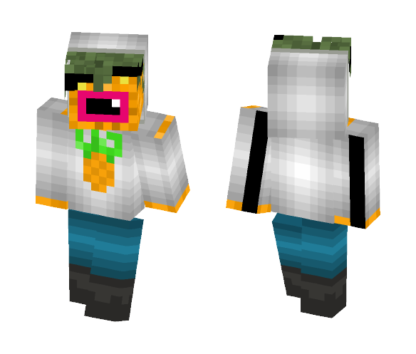 Has clothes on (pineapple) - Male Minecraft Skins - image 1