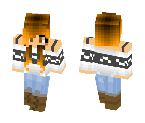 Cute Sweater - Female Minecraft Skins - image 1