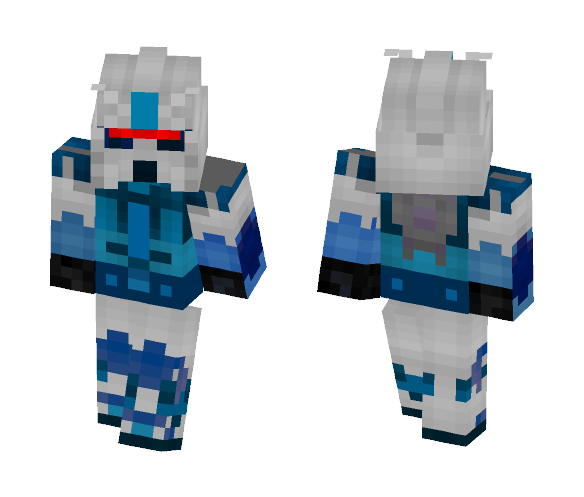 RX-78SP Gunner Gundam - Male Minecraft Skins - image 1