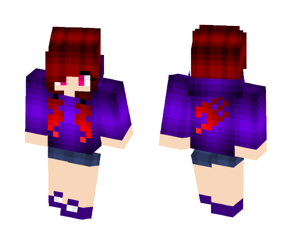 Red-Head - Female Minecraft Skins - image 1