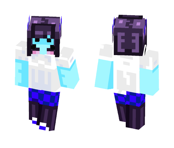 Oceantale Muffet - Female Minecraft Skins - image 1