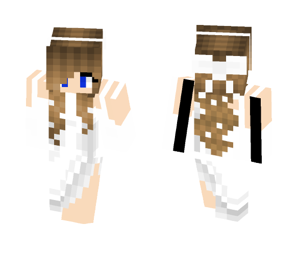 Girl With Dress - Girl Minecraft Skins - image 1
