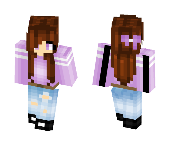 Download Free Teen girl Skin for Minecraft image 1 Teen girl - Girl Minecraft Skins - image 1