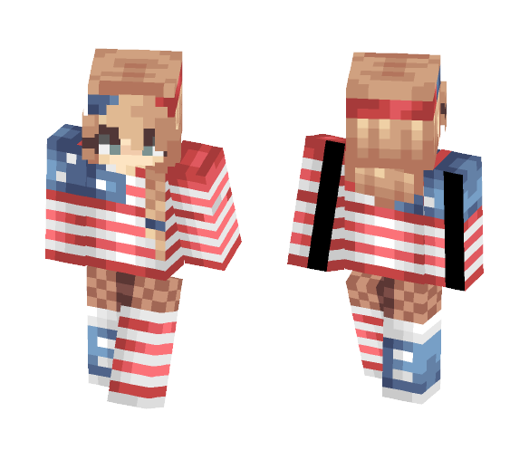 Oops I'm late - Female Minecraft Skins - image 1