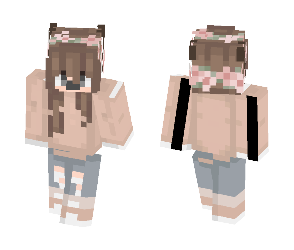 Reindeer Girl :D - Girl Minecraft Skins - image 1