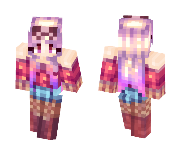 On Your Knees - Female Minecraft Skins - image 1