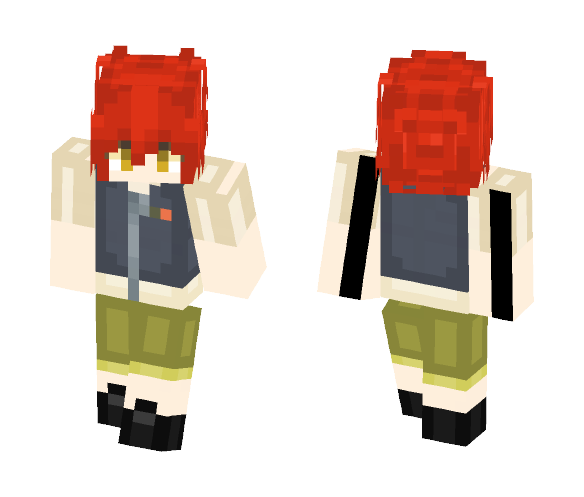 Inazuma Eleven Torch/Burn ~ - Male Minecraft Skins - image 1