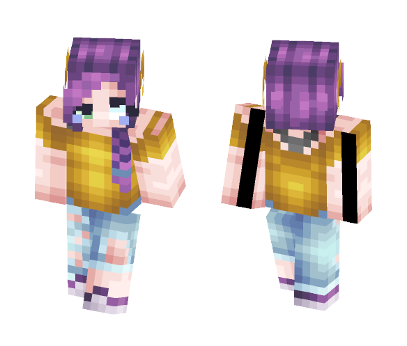Message Man - Ada (OC) (info added) - Female Minecraft Skins - image 1