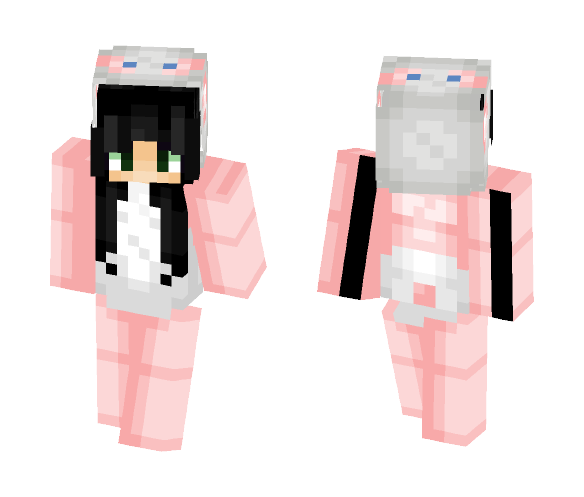 Cute panda onesie - Female Minecraft Skins - image 1