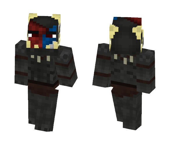 Ram Uruk Leader Face paint [LoTC] - Male Minecraft Skins - image 1