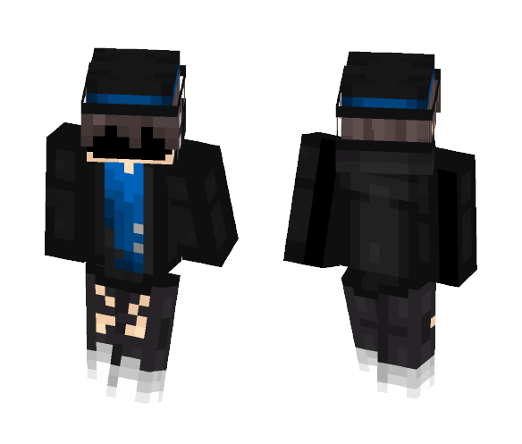 RingMaster [blue] - Female Minecraft Skins - image 1