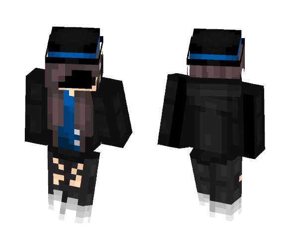 Ms Ringmaster [blue] - Female Minecraft Skins - image 1