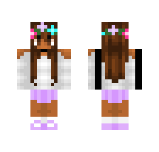 Cute flower girl