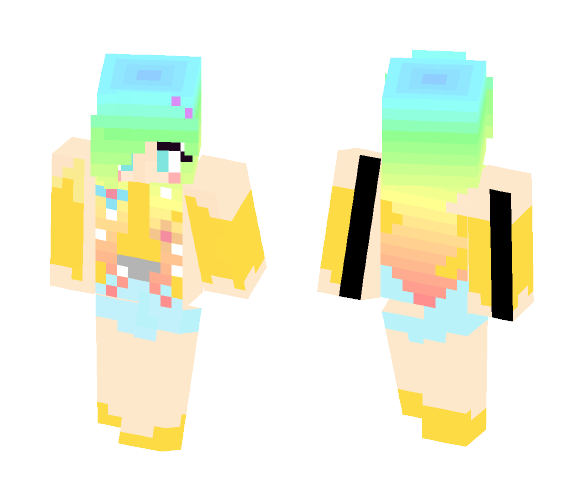 hi haha - Female Minecraft Skins - image 1