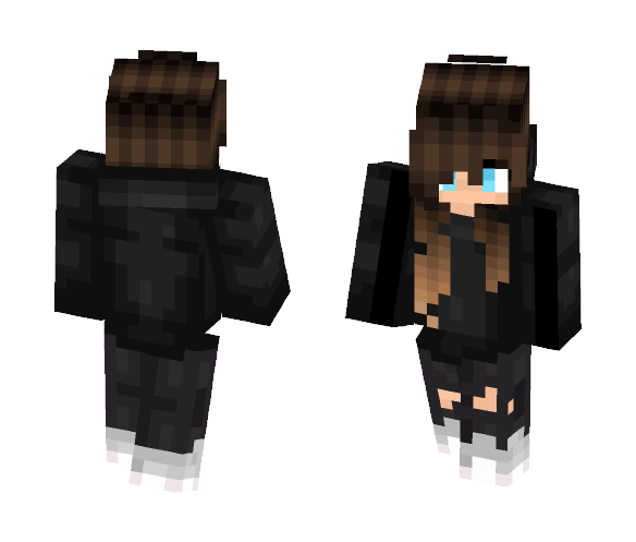 Backwards Girl (Good for PVP) - Girl Minecraft Skins - image 1