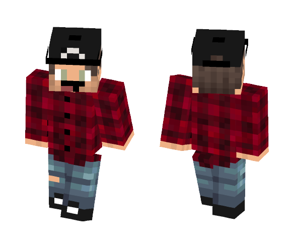 Black Cap - Male Minecraft Skins - image 1