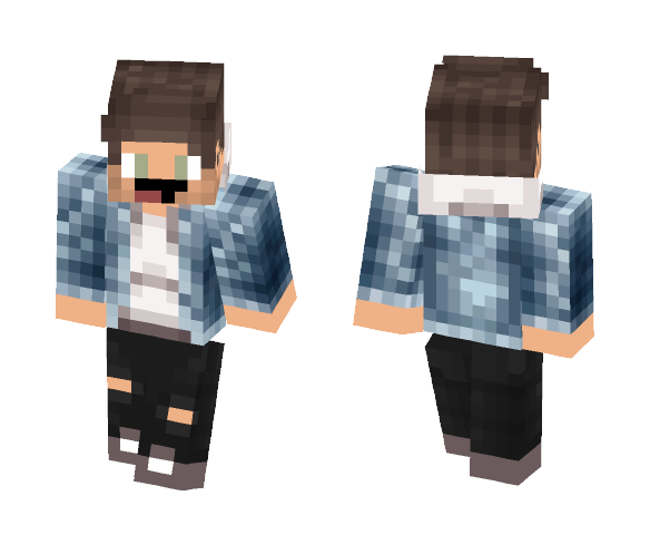 Jean Jacket - Male Minecraft Skins - image 1