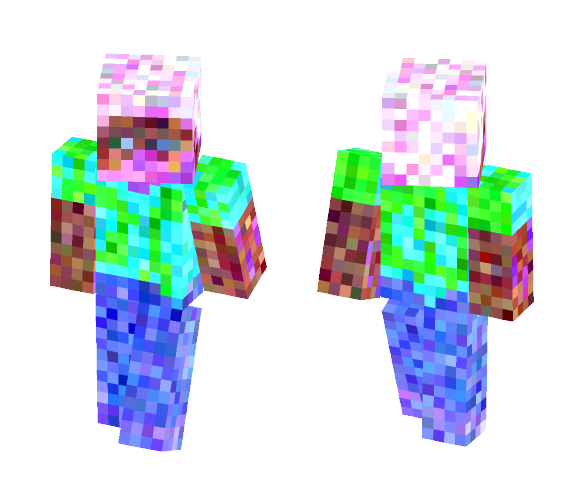 Weird Pixelated Steve - Male Minecraft Skins - image 1