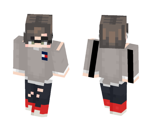 Tommy Hilfiger Sweater - Male Minecraft Skins - image 1