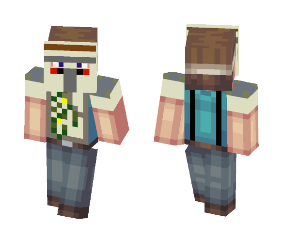 Iron Golem costume Skin - Male Minecraft Skins - image 1