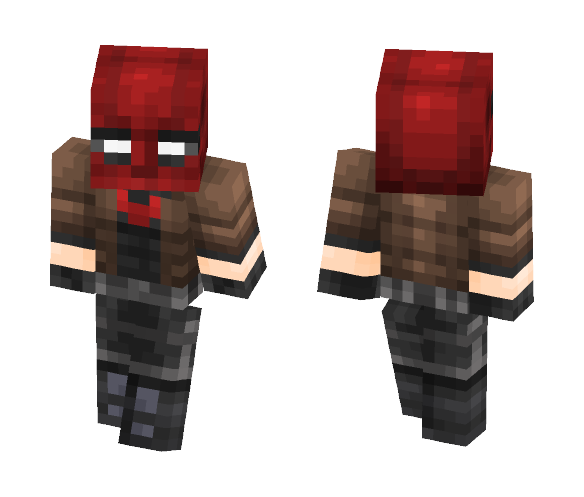 Red Hood Revamped (DC Rebirth) - Comics Minecraft Skins - image 1