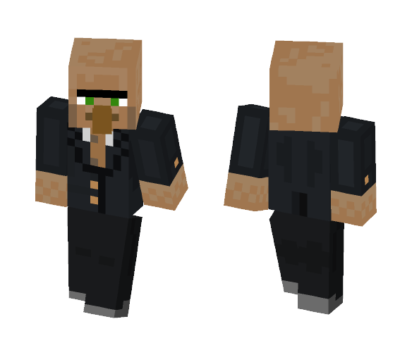 villager in a suit - Male Minecraft Skins - image 1