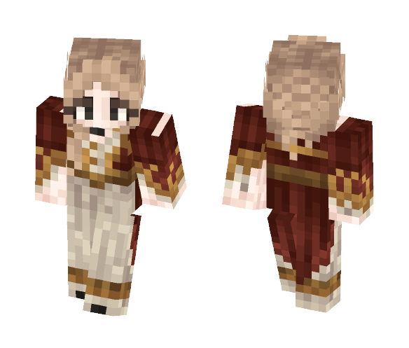 Crimson. - Female Minecraft Skins - image 1