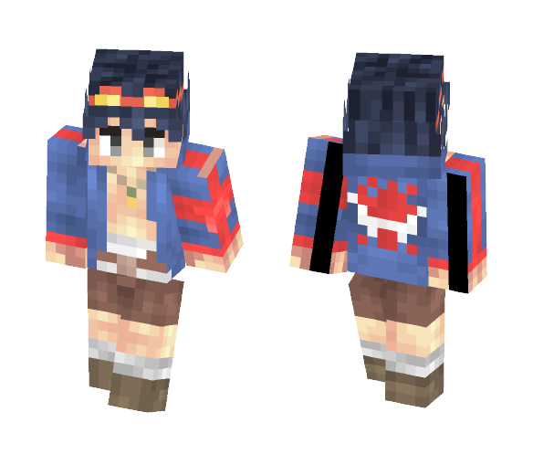 Simon - Gurren Lagann - Male Minecraft Skins - image 1