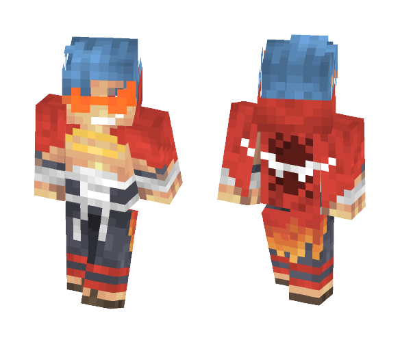 Kamina - Gurren Lagann - Male Minecraft Skins - image 1