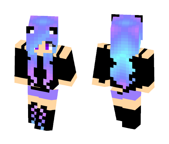 mrow-mrow kitty girl - Girl Minecraft Skins - image 1