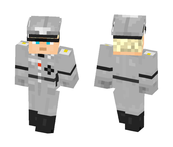 German Officer WW2 - Male Minecraft Skins - image 1