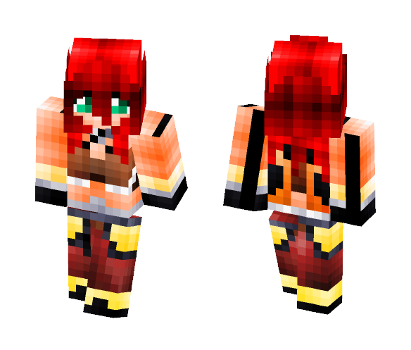Gunslinger From Ragnarok - Female Minecraft Skins - image 1