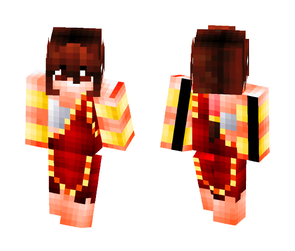 Fairy Tail: Phoenix Priestess - Female Minecraft Skins - image 1