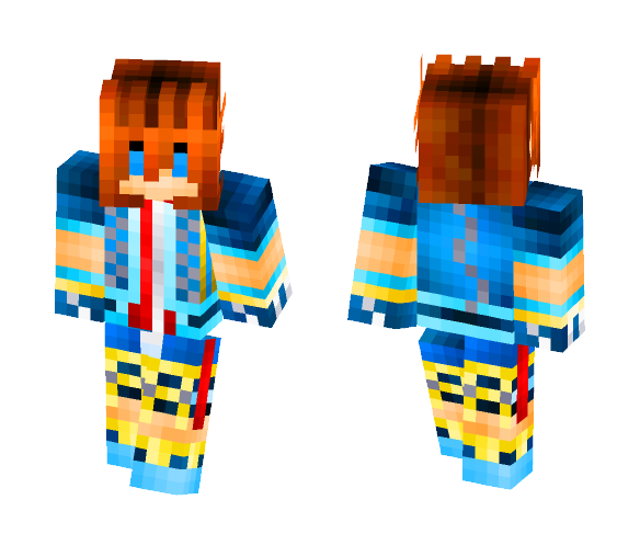 Sora-Kingdom Heart - Male Minecraft Skins - image 1