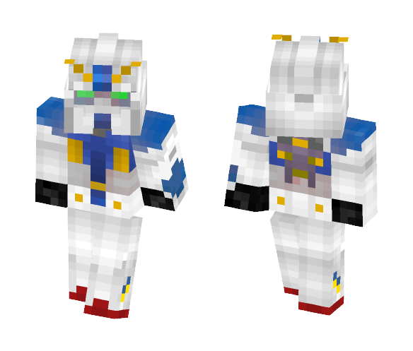 RX-78-6 Gundam "Mudrock" - Male Minecraft Skins - image 1