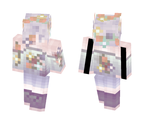 Pastel Hanahaki - Male Minecraft Skins - image 1