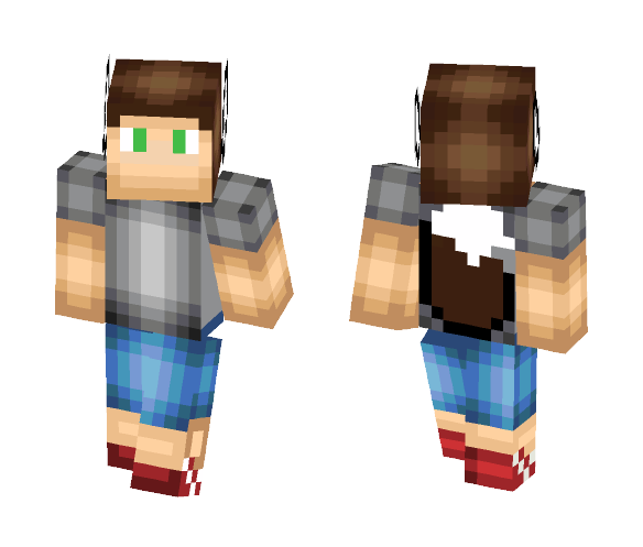 Me in real life ( with shading) - Male Minecraft Skins - image 1