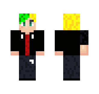 Teenager | Green Dyed Hair
