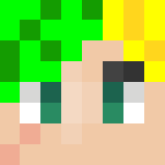 Download Free Teenager | Green Dyed Hair Skin for Minecraft image 3 Teenager | Green Dyed Hair - Male Minecraft Skins - image 3