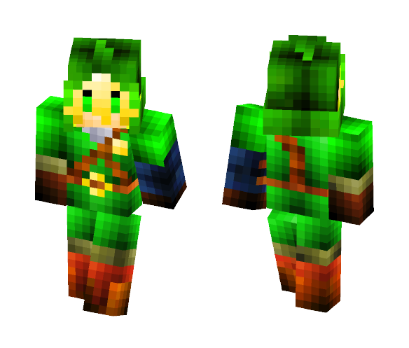 Download Free Link --Legend of zelda Skin for Minecraft image 1 Link --Legend of zelda - Male Minecraft Skins - image 1