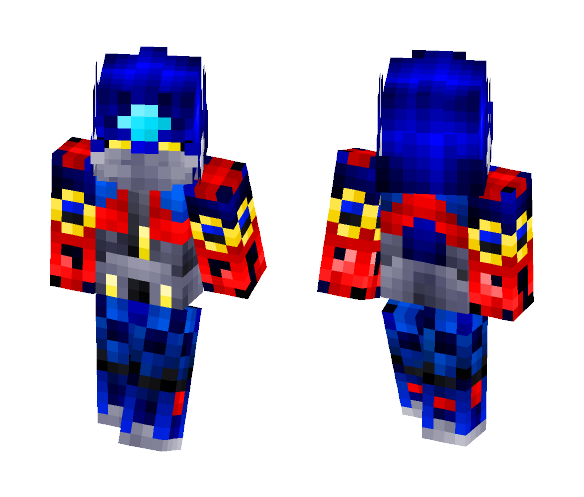 Optimus Prime from transformer - Male Minecraft Skins - image 1