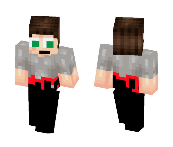 Half Ghost - Male Minecraft Skins - image 1