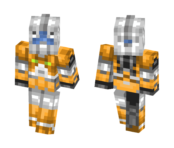 Download Free RGM-79L GM Light armor Skin for Minecraft image 1 RGM-79L GM Light armor - Interchangeable Minecraft Skins - image 1