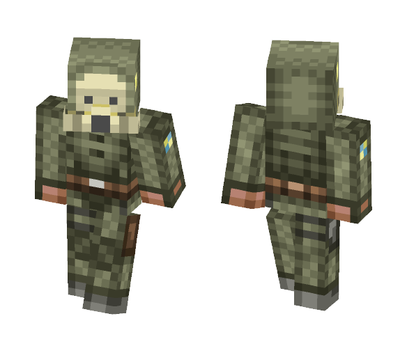STALKER Loner Suit | 1.12+ Update - Male Minecraft Skins - image 1