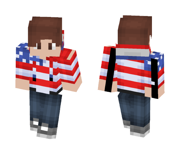 Late July 4th Special - Male Minecraft Skins - image 1