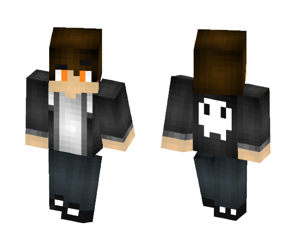 Skull boy - Boy Minecraft Skins - image 1