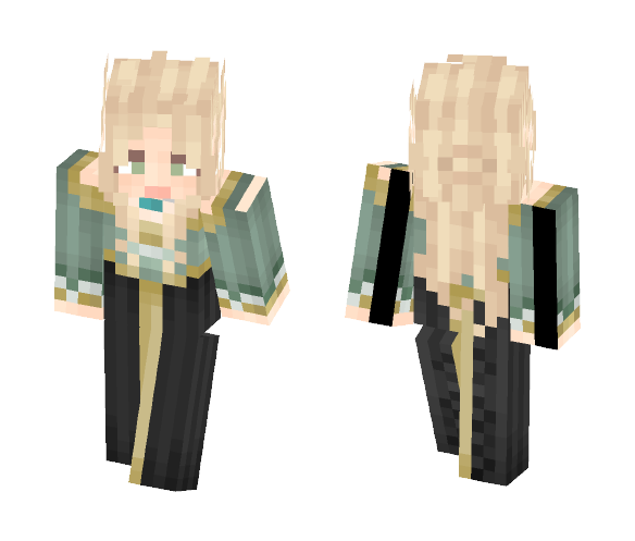 Mint Elfess [LoTC] - Female Minecraft Skins - image 1