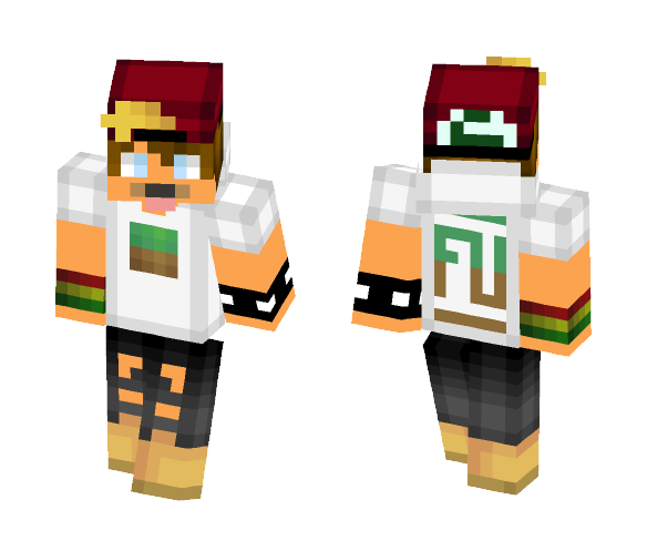 Dirt Block Exo - Male Minecraft Skins - image 1