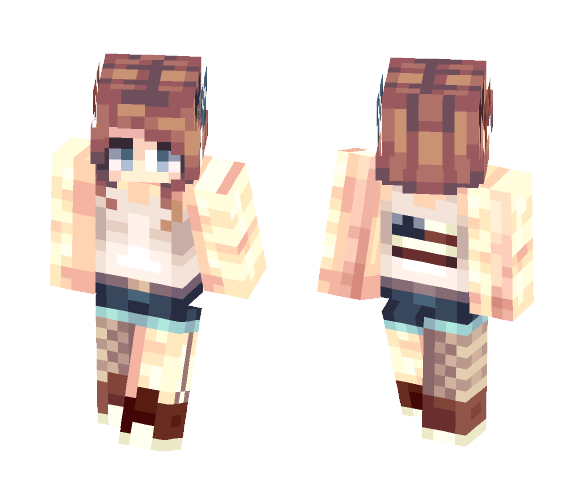 Happy late 4th of July - Female Minecraft Skins - image 1